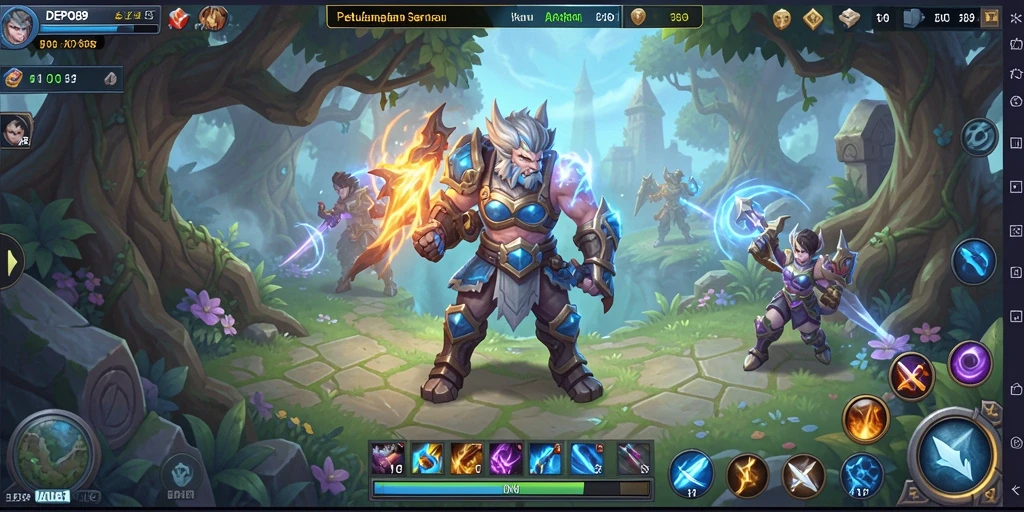 Gameplay intens dan grafis menawan di DEPO89.