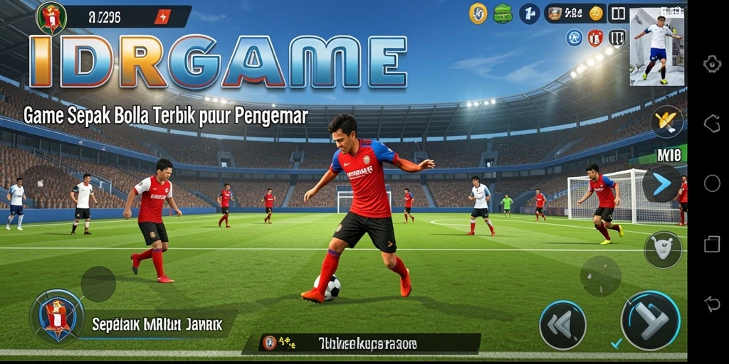 Tampilan gameplay IDRGAME yang mendebarkan dan seru.