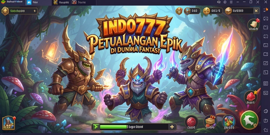 Tampilan menarik dari gameplay INDO777 yang melibatkan pertempuran seru.