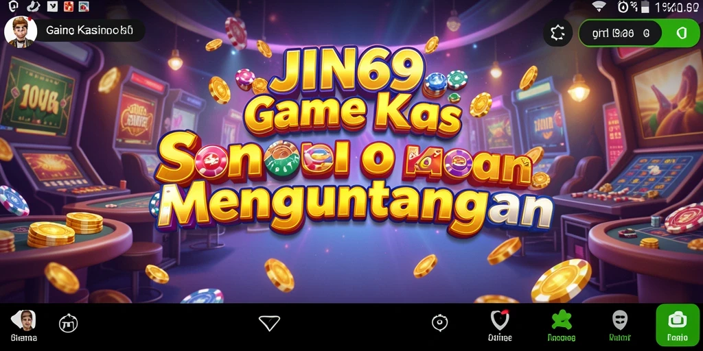 Screenshot gameplay JIN69 menampilkan keseruan permainan Kasino.