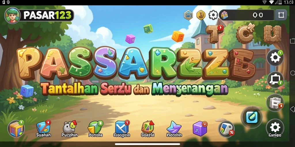 Tampilan gameplay PASAR123 yang menantang dan menarik.