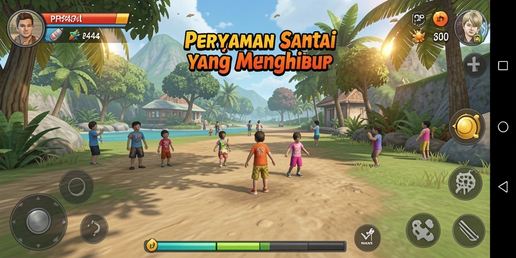 Tampilan screenshot gameplay yang menarik dari PP444.
