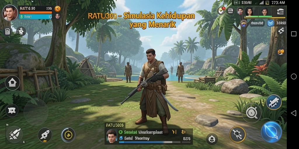 Tampilan gameplay RATU303 yang menarik dan interaktif.