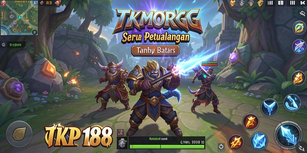 Screenshot TKP188 menampilkan aksi seru dalam dunia MMORPG.